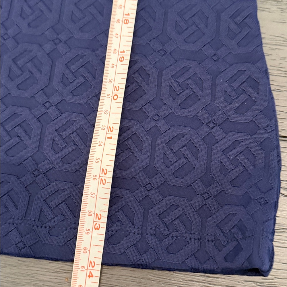 J. McLaughlin Textured Navy Top - Picture 9 of 9